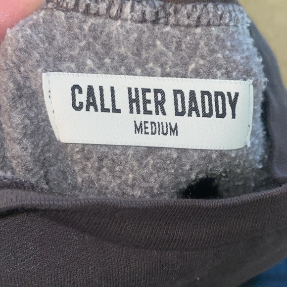 CHD Call Her Daddy oversized crew neck sweater, size Medium - Picture 4 of 4